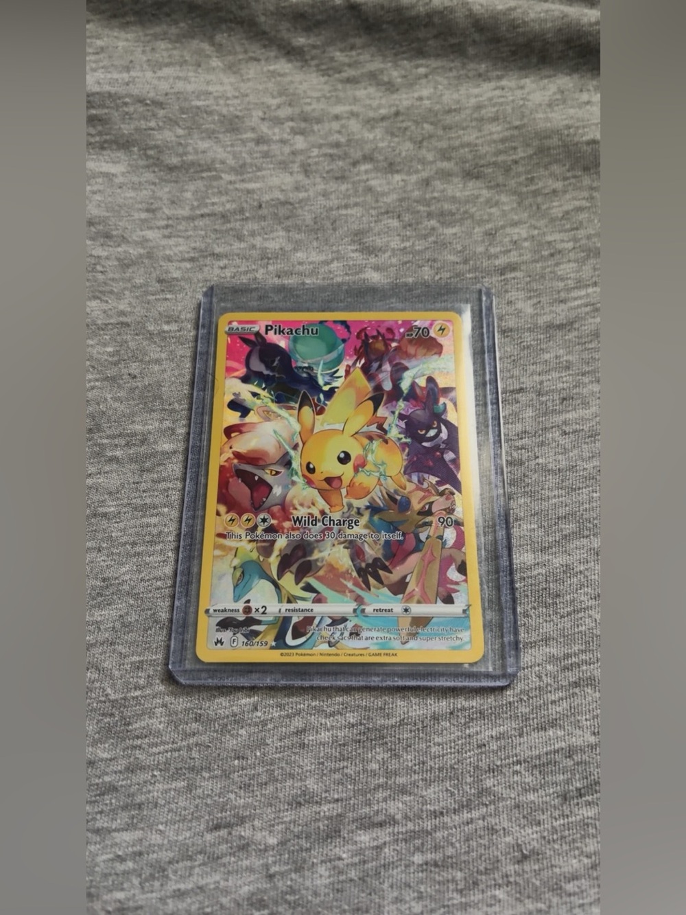 *FULL ART* Pikachu Card